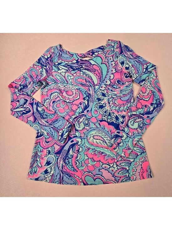 Lilly Pulitzer Tops - Lilly Pulitzer Small long Sleeve Tristan Top
